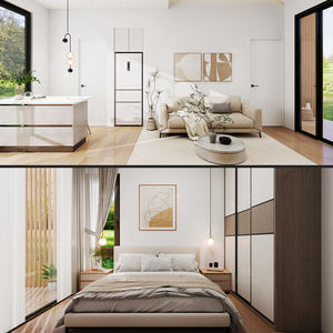 रहने के लिए तैयार फोल्डेबल टिनी होम 20 फीट 40 फीट प्रीफैब कंटेनर हाउस - Product Image 5