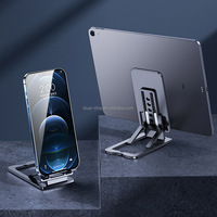 Table moins chère réglable en aluminium bureau Flexible universel pliable bureau portable support de montage de téléphone de table