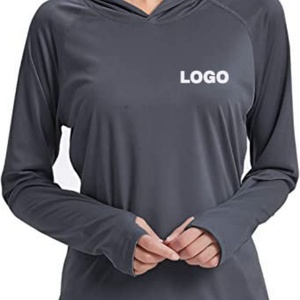 Camisas de Pesca Sublimadas Personalizadas para Mujer, Camisa de Pesca con Capucha para Mujer, Protección Solar - Product Image 5