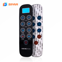 Fabricant d'autocollants pour panneaux de commande OEM en PET, étiquettes de boutons sérigraphiées et gaufrées pour appareils électroménagers