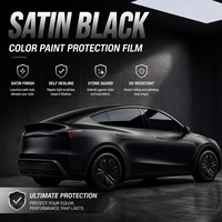 Película de Protección de Pintura PPF, Calidad Estadounidense, Garantía de 10 Años, Brillo 7.5mil, Nano Cerámica Premium, TPH TPU, Rollo de Vinilo Mate Transparente para Automóviles