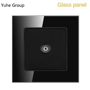 Panneau tactile en verre trempé de qualité allemande 86x86mm, interrupteur mural à variation d'intensité et contrôle de vitesse, IP20 16A 250V - Product Image 4