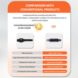 Masseur de poignet sans fil, masseur de poignet électrique chauffant sans fil, EMS, attelle de poignet, masseur de main - Product Image 6