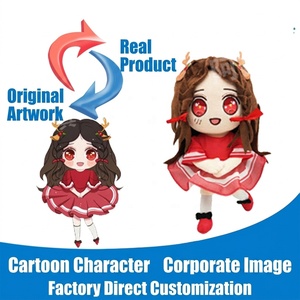 ของเล่นตุ๊กตาผ้ากำมะหยี่ดีไซน์แบบออกแบบได้เองโลโก้ออกแบบได้ตามต้องการจากผู้ผลิต - Product Image 4