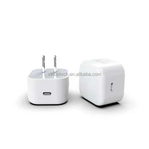 Cargador <span class=keywords><strong>de</strong></span> Pared Tipo C con Protocolo AVS PD <span class=keywords><strong>de</strong></span> 40 W, Enchufe para EE. UU., UE y Reino Unido, Adaptador <span class=keywords><strong>de</strong></span> Carga Súper Rápida con Doble Puerto USB C para <span class=keywords><strong>iPhone</strong></span> y Samsung - Product Image 3