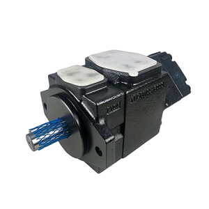 Pv2r11 Pv2r12 Pv2r13 Series Double Vane <b>Pump</b> 350 <b>Bar</b> High Pressure Hydraulic Oil <b>Pump</b> 2 Stages Quantitative - Product Image 2