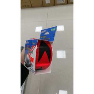 Pegatinas para coche, flecha roja y negra, 5 metros, microprisma reflectante para seguridad del vehículo - Product Image 1