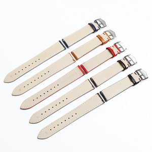 Correa de Cuero Genuino CHARM al por Mayor, 20/22mm, Patrón de Avestruz, Correa Universal para Reloj Inteligente - Product Image 6