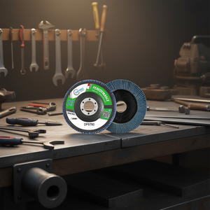 Disque à lamelles Fervi Performance DF6700, disque abrasif sans fer pour le ponçage des métaux - Product Image 2