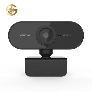 Webcam Mini HD 1080P Máy Tính PC WebCamera Có Micrô Xoay Để Phát Trực Tiếp Cuộc Gọi Video Công Việc Hội Nghị