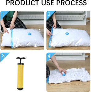 Sacs de rangement sous vide, sacs en plastique pour vêtements, économiseurs d'espace, pochettes de <span class=keywords><strong>voyage</strong></span>, bon marché - Product Image 2