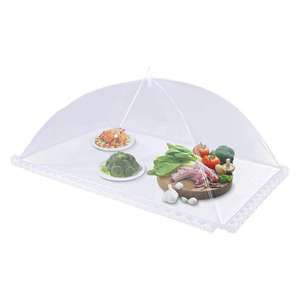 Cubierta de malla grande para alimentos, tipo carpa, <span class=keywords><strong>paraguas</strong></span>, plegable, <span class=keywords><strong>con</strong></span> red protectora para exteriores, picnics, fiestas, reutilizable, lavable, antimosquitos - Product Image 4