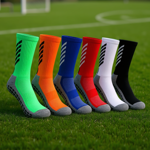 Football <b>Socks</b> Long Crew Knitted Spandex <b>Polyester</b> Sport Stripe Adult Summer Football - Product Image 2