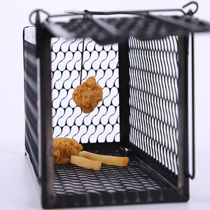 Trampa para Ratones de Metal Reutilizable para Interiores y Exteriores, Jaula para Ratones, Trampa para Ratas, Embalaje en Caja, 0.6 kg - Product Image 4