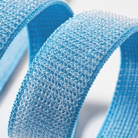 Bande élastique auto-adhésive simple face réglable de haute qualité avec fermeture auto-agrippante 100 % nylon pour chaussures et vêtements personnalisés