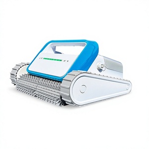 Robot Limpiafondos Automático Inalámbrico de Larga Duración con Succión de Aguas Residuales, Modelo X1C, Material PP - Product Image 1