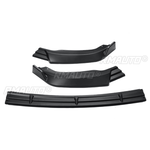 Black/Carbon Fiber Look Car Front Bumper Lip Spoiler Chin Bumper Body Kits <b>Splitter</b> Cover Guard for Infiniti G37 Sedan 2010-2013 - Product Image 4