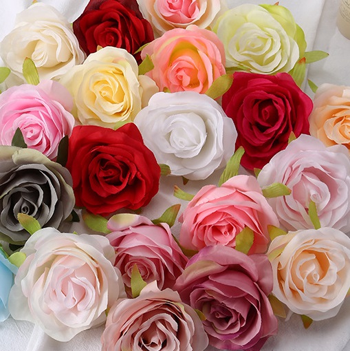 Оптовая продажа, искусственные розы, 8 см