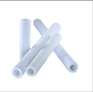 Whole house 10''x2.5'' string wound water filter replacement cartridge universal sediment filters for well water