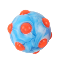 Ballon rebondissant magique de haute qualité de 2,5 pouces en TPU multicolores, élastique et résistant, certifié CE, jouet sportif pour enfants, soulagement de l'anxiété