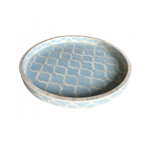Plateau de service artisanal en os incrusté, de haute qualité, durable, au design tendance, idéal pour les mariages, les événements, la maison et les restaurants. - Product Image 2