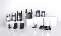Pince parallèle électrique mini DH Robotics PGE-8-14, force 2-8N, en aluminium, Plug & Play, pour automatisation de précision