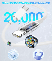 Câble de charge USB C super rapide 20W 60W 100W 240W Emark 5A, adaptateur de charge pour ordinateur portable, câble de transfert de données pour iPhone