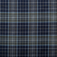 Tissu à carreaux classique en fil teint, personnalisable pour vêtements décontractés