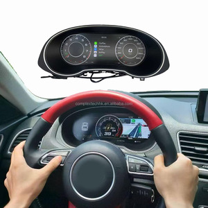 Tableau de bord numérique 12,3 pouces pour Audi Q3 2012-2017, cockpit virtuel, compteur de vitesse avec Carplay - Product Image 1
