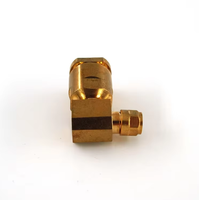 Connecteur coaxial RF SMA mâle 50 ohms à angle droit avec pince pour câble LMR300 5D-FB