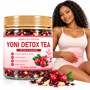 Té desintoxicante Yoni de fábrica para el bienestar femenino y comodidad menstrual, té herbario natural para mujeres - Product Image 1
