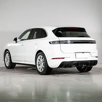 Kit de diffuseur arrière en fibre de carbone sèche style Turbo GT avec embouts d'échappement centraux pour Cayenne 9YA Coupé 2018-2024