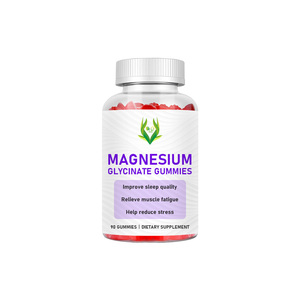 Hot Selling Magnesium Glycinate Gummies Dietary Supplement Improve Sleep Quality and Promote Muscle Health for Adult - Product Image 1