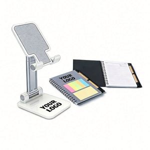 Wholesale <b>Stand</b> With Custom Business Logo Adjustable Foldable Portable Multifunction Desktop Phone Holder for Promo Gift - Product Image 1