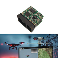 Télémètre laser 1 km Surveillance maritime Module laser de distance UART 1000 m Capteur de distance longue portée