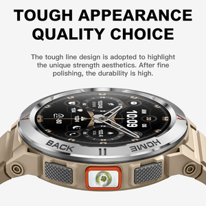 Rất khuyến khích GS500 ngoài trời chính xác được xây dựng trong GPS thông minh đồng hồ BT gọi 3ATM không thấm nước SmartWatch 2025 với đèn pin LED - Product Image 5