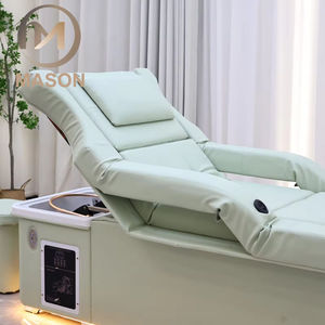 Profesional moderno salón champú cama eléctrica ajustable Durable Acero inoxidable multifunción pedicura Spa equipo de masaje - Product Image 5