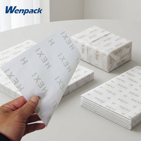 Papel de Seda Personalizado con Logotipo para Envolver Regalos, Embalaje de Algodón para Ropa, Impresión Personalizada