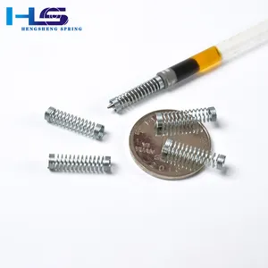 Professional Manufacturer Ballpoint Pen Spring Small Stainless Steel Compression Springs Gel Pen Press coil Spring