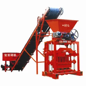 Brick making machinery diesel soil interlocking brick block making machine small scale brick making machine