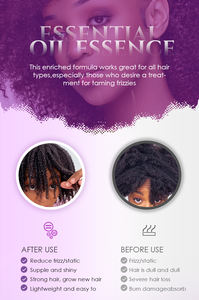 Hace que el cabello sea sedoso y suave, fortalece las bombillas del cabello, Etiqueta Privada, productos para el cuidado del cabello afroamericano - Product Image 4