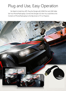 Chất lượng cao 4K không dây TV Dongle thông minh Quad Core wifi hiển thị Transmitter gương App <span class=keywords><strong>Youtube</strong></span> và tiktok - Product Image 3