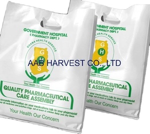 ถุงโพลีพลาสติกสำหรับร้านขายยากระเป๋าพลาสติกพิมพ์ลายกระดาษรีไซเคิล - Product Image 2