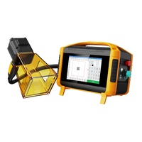 2025 Ruisheng Mini machine de marquage Laser à Fiber Portable vente chaude 20W 30W 50W nouvelle condition prend en charge DXF BMP AI DST graphique
