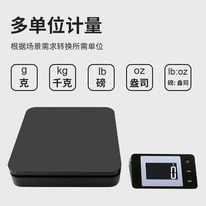 เครื่องชั่งน้ำหนักกระเป๋าเดินทางดิจิตอลสแตนเลส 20x20x4 ซม. 1 กรัม-20 กก. ใช้พลังงานจากแบตเตอรี่ ความแม่นยำสูง สำหรับการใช้งานอเนกประสงค์ - Product Image 4