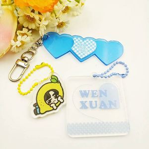 Lovely Custom Personalized Printed Acrylic Charms <b>Key</b> <b>Chain</b> Genshin Impact Plastic Keychains Set - Product Image 4