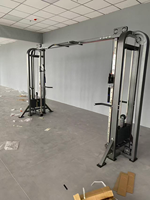 Machine de musculation ergonomique réglable pour pectoraux et dos NO.47 Cable Crossover avec pile de poids de 160 kg pour salles de sport commerciales et centres de fitness