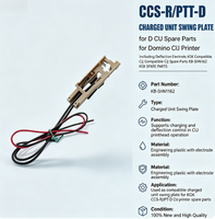 Plaque oscillante pour unité chargée compatible KGK CCS-R/JPT-D (incluant l'électrode de déviation) Pièces de rechange Cij KB-SHN1162 Pièces de rechange KGK
