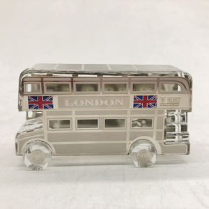 Oro Plata Rojo Placa de metal London Bus Crystal London UK Souvenirs 2017 - Product Image 6