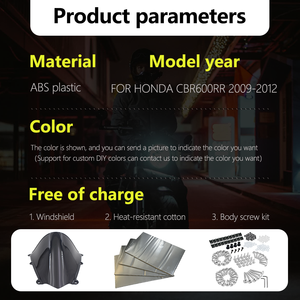Kit de carénage de moto ABS pour HONDA CBR600RR 2009 <span class=keywords><strong>2010</strong></span> 2011 2012 CBR <span class=keywords><strong>600RR</strong></span> Cadre et pièces de carrosserie personnalisés H0609-112a - Product Image 5